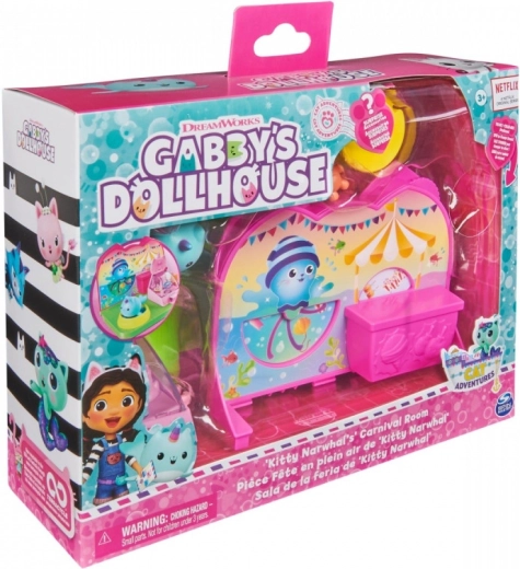GABBY'S DOLLHOUSE karnevalová izbička Narvalkočky