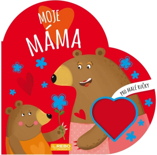 Knižka Moja mama pre deti 12m+, 20 × 20 cm