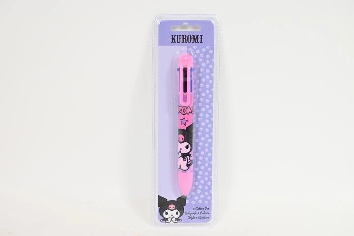 Kuromi viacfarebné guľôčkové pero 6 farieb