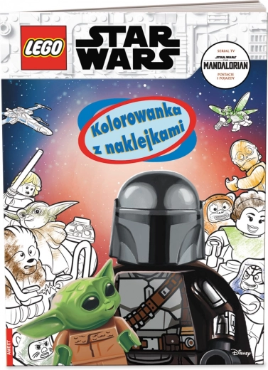 LEGO Star Wars omaľovánky s nálepkami