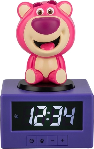 Svietiaci stolový budík Lotso