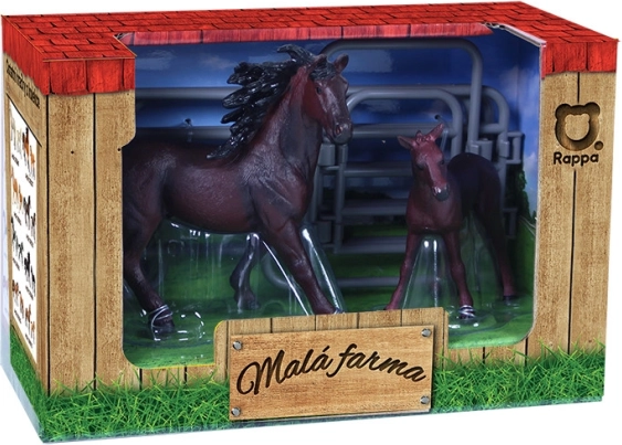 Súprava koní s ohradou Moja malá farma