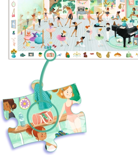 Farebná scéna baletnej triedy