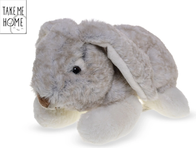Ležiaci plyšový zajačik Take Me Home 17 cm