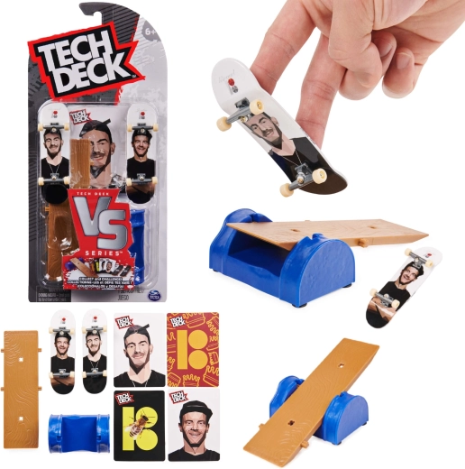 Fingerboard set TECH DECK VS Series Plan B – 2 mini skateboardy s prekážkou