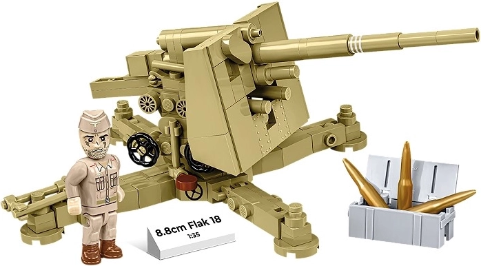 Ikonické delo 8,8 cm Flak 18 v mierke 1:35