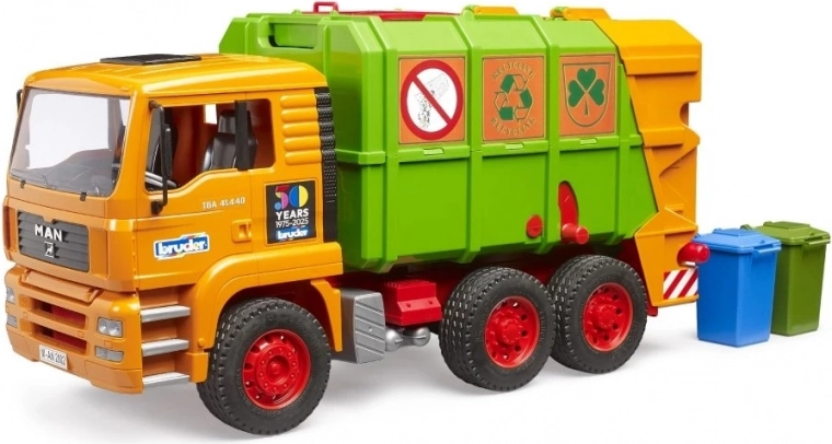 Smetiarske auto MAN TGA od Bruder