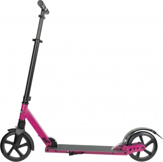 Skladacia kolobežka Crivit Big Wheel 8" s odpružením ružová