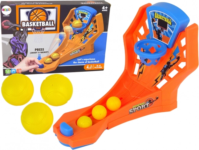 Stolová basketbalová hra pre deti