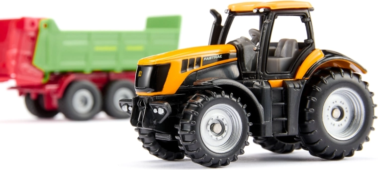 Realistické detaily traktora JCB