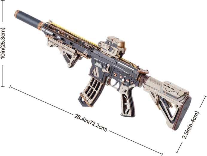 Veľký, detailný model bez lepenia