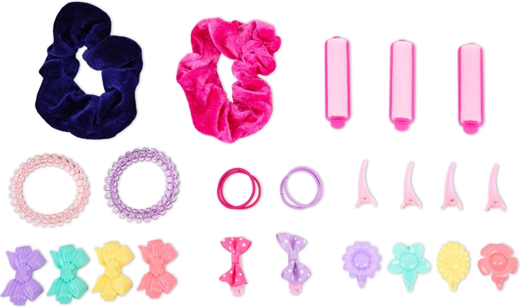 Bohatá sada doplnkov pre nekonečné účesy