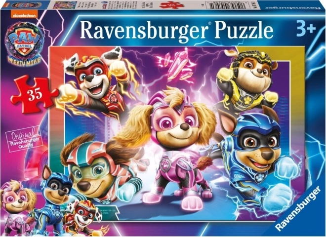 Puzzle Labková Hliadka Veľkofilm 35 dielikov