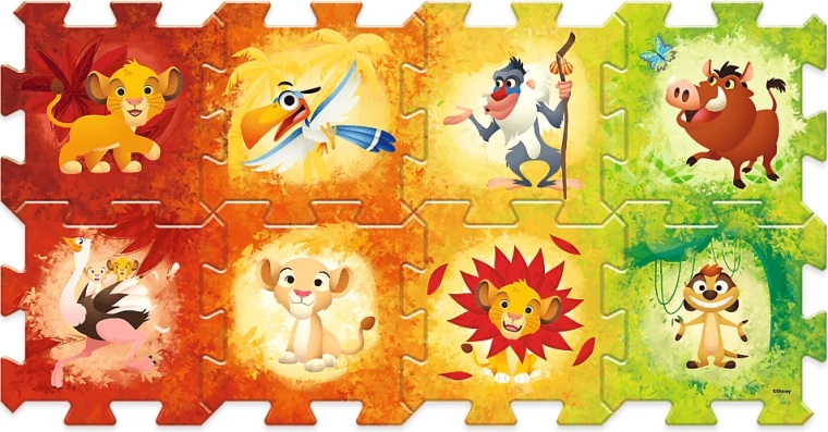 Pěnové puzzle Lev kráľ TREFL