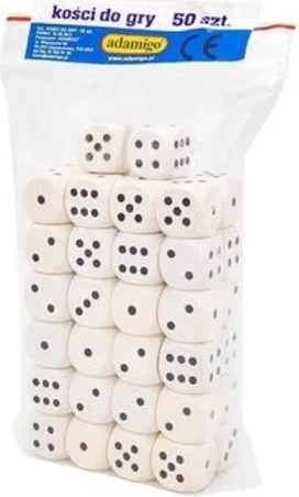 Sada hracích kociek 50 ks