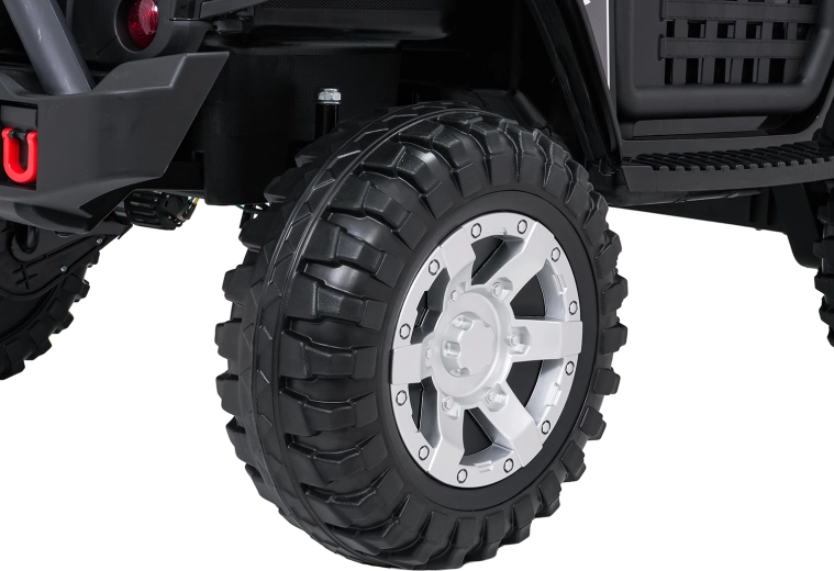 Mäkké EVA kolesá a dvojité odpruženie