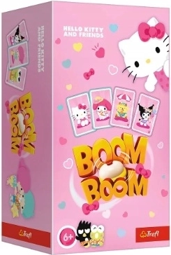 Boom boom Hello Kitty postrehová kartová hra - 1 kus
