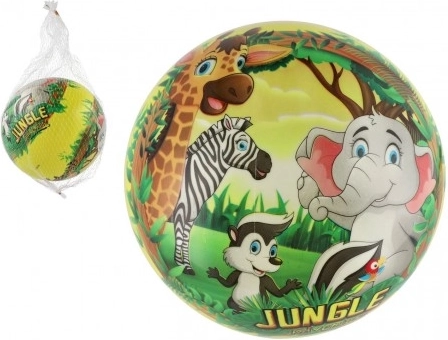 Lopta s motívom Jungle, 23 cm