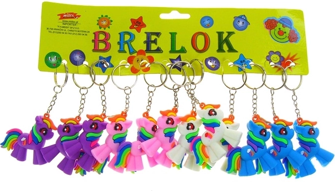 Prívesok na kľúče Koník (12 ks)