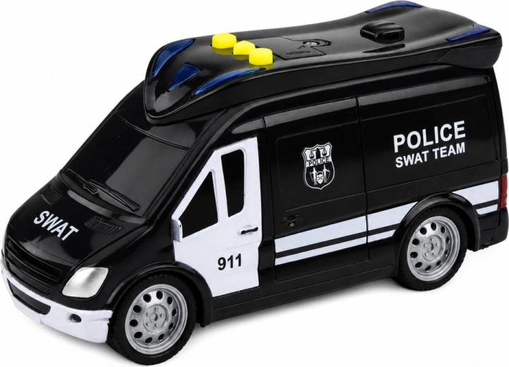 Autentický vzhľad policajnej jednotky SWAT