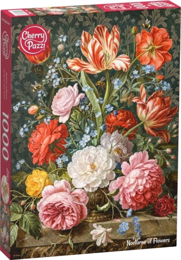 Cherry Pazzi puzzle Kvetinové nokturno 1000 dielikov