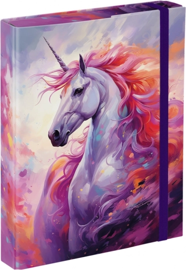 Baagl dosky na školské zošity A5 Jednorožec Kráľovstvo