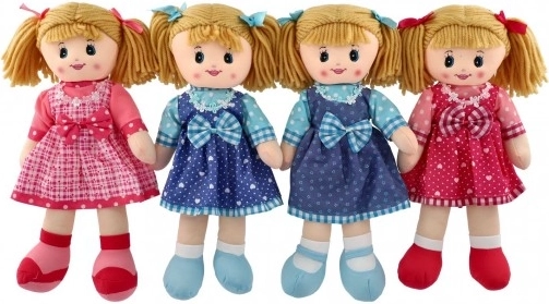 Látková plyšová bábika 40 cm