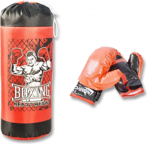 Boxovací vak s rukavicami pre deti 18 × 49 cm