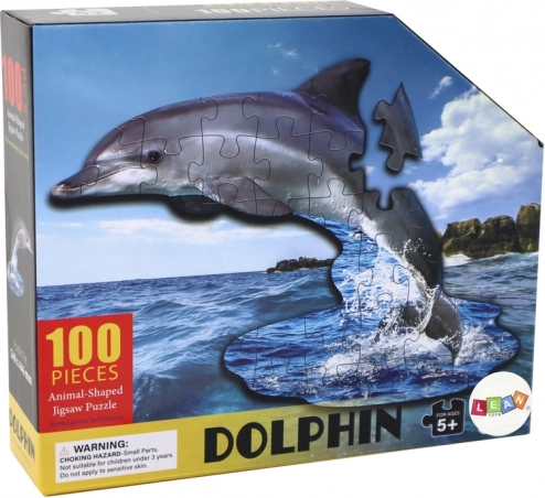 Puzzle 100 dielikov s motívom delfína a morských zvierat