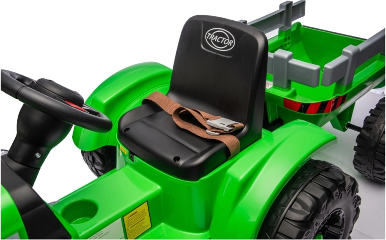 Veľké terénne kolesá a bezpečné sedenie