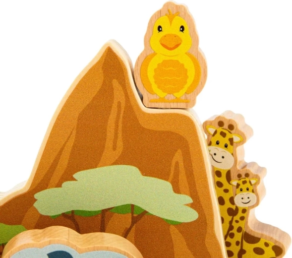 Masívne drevené figúrky pre malé ruky