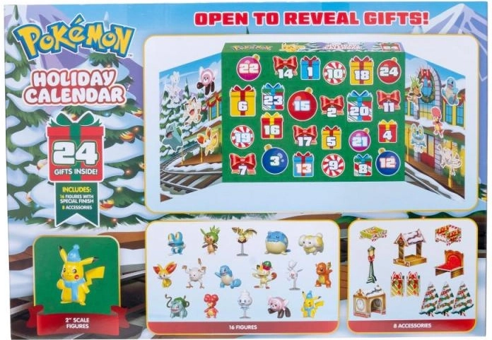 Adventný kalendár Pokémon 2024