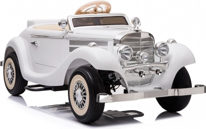 Detské elektrické auto Mercedes-Benz 540K – Biela