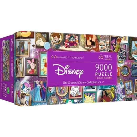 Disney koláž plná detailov