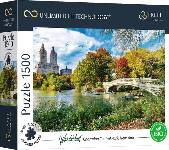 Puzzle TREFL UFT Wanderlust: Čarovný Central Park, New York – 1500 dielikov