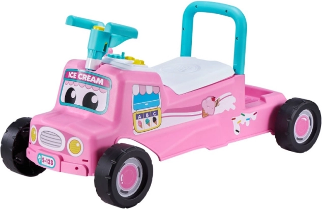Ružové odrážadlo Buggy Standard – auto na zmrzlinu TINY TOWN