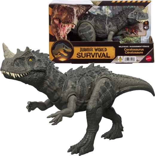 Interaktívna figúrka Ceratosaurus Jurassic World Survival 30 cm