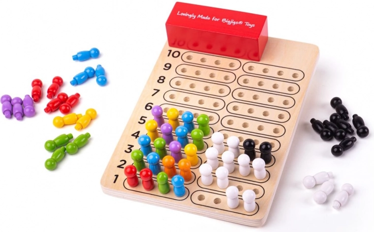 Drevená hra Logik od Bigjigs Toys