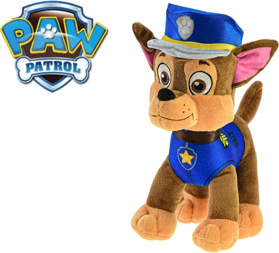 Paw Patrol plyšový policajt Chase 27 cm