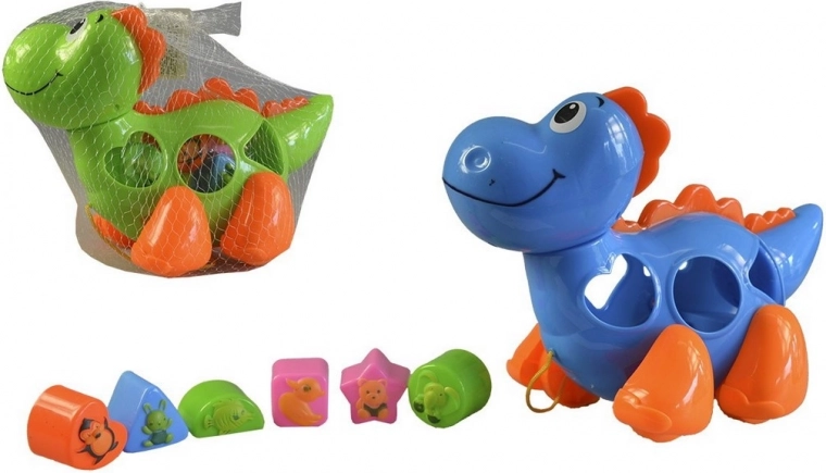 Dinosaurus s kockami 27 cm