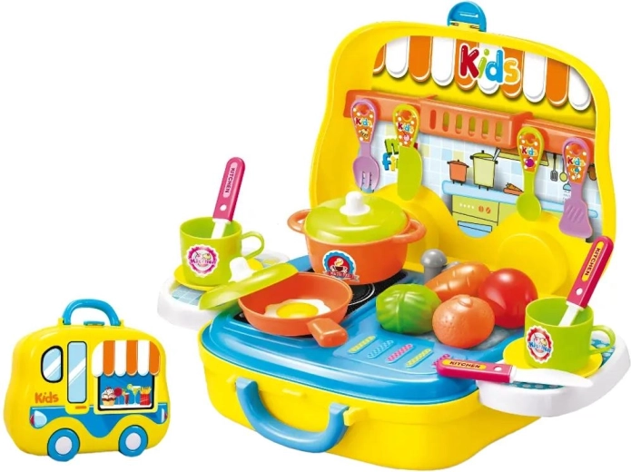 Detská kuchynka v kufríku Buddy Toys