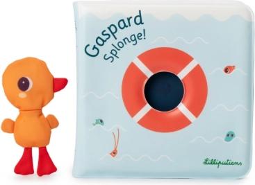 Kúzelná knižka do vane Lilliputiens – káčer Gaspard