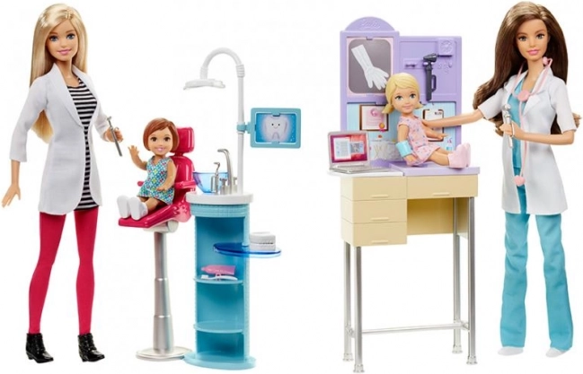 Barbie povolania herný set s bábikou