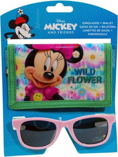 Súprava okuliare a peňaženka Minnie