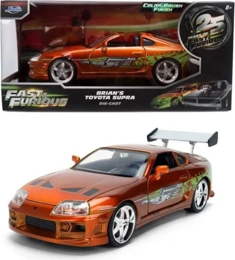 Jada Toys Toyota Supra 1995 jubilejná edícia Rýchlo a zbesilo v mierke 1:24
