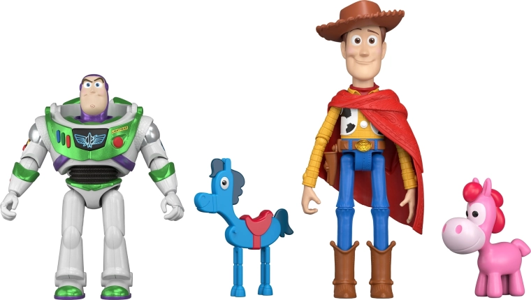 Woody a Buzz v mierke PlayScale