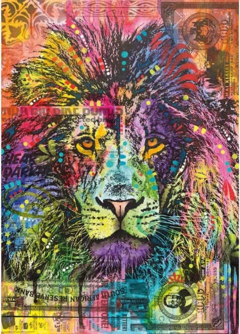 Puzzle 2000 dielikov Srdce leva