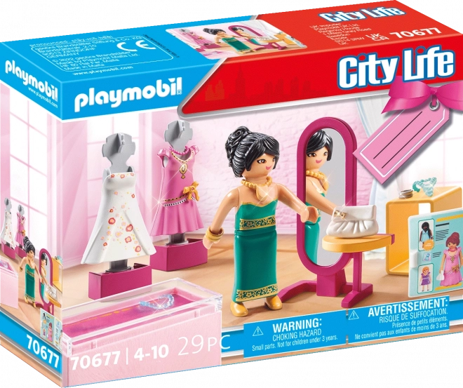 Darčeková sada Butik so spoločenskou módou City Life od Playmobil