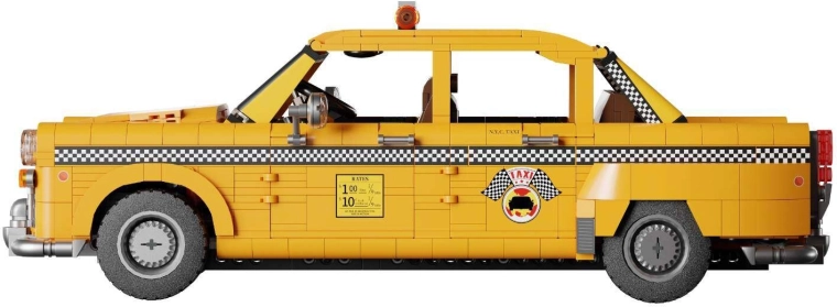 Autentický retro dizajn NEW YORK Yellow Cab