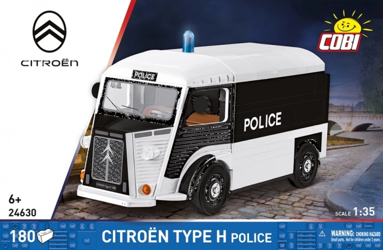 Stavebnica cobi citroën type h police 1:35